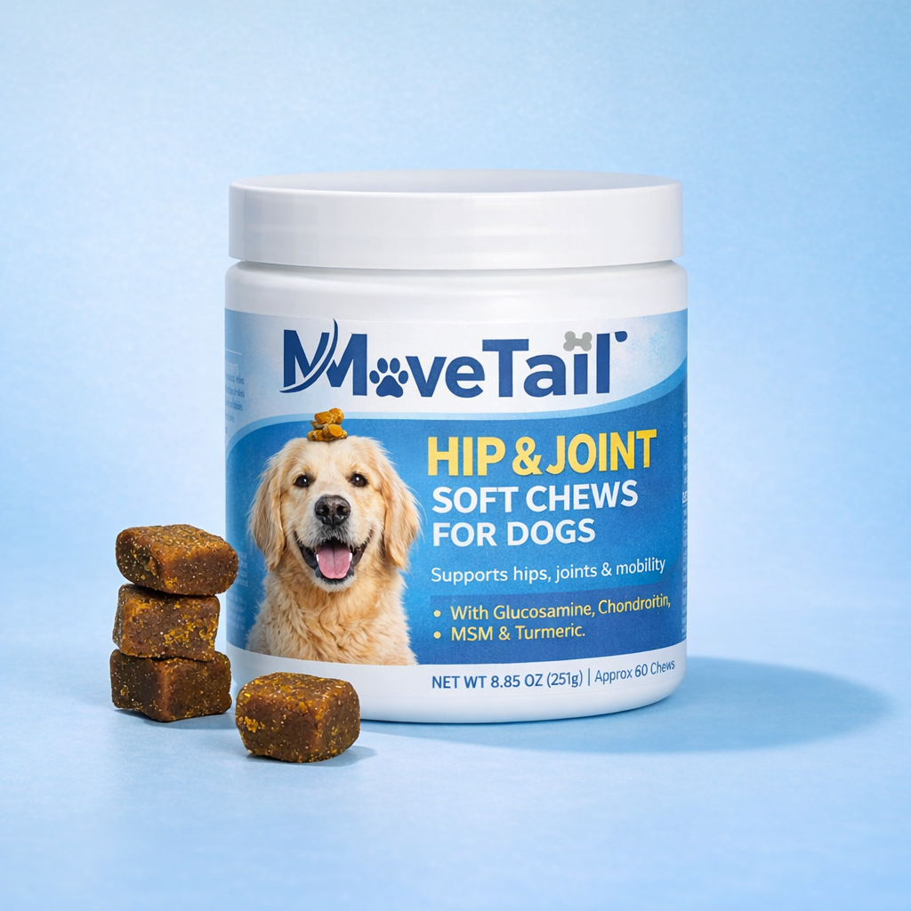 MoveTail Hip & Joint Soft Chews for Dogs