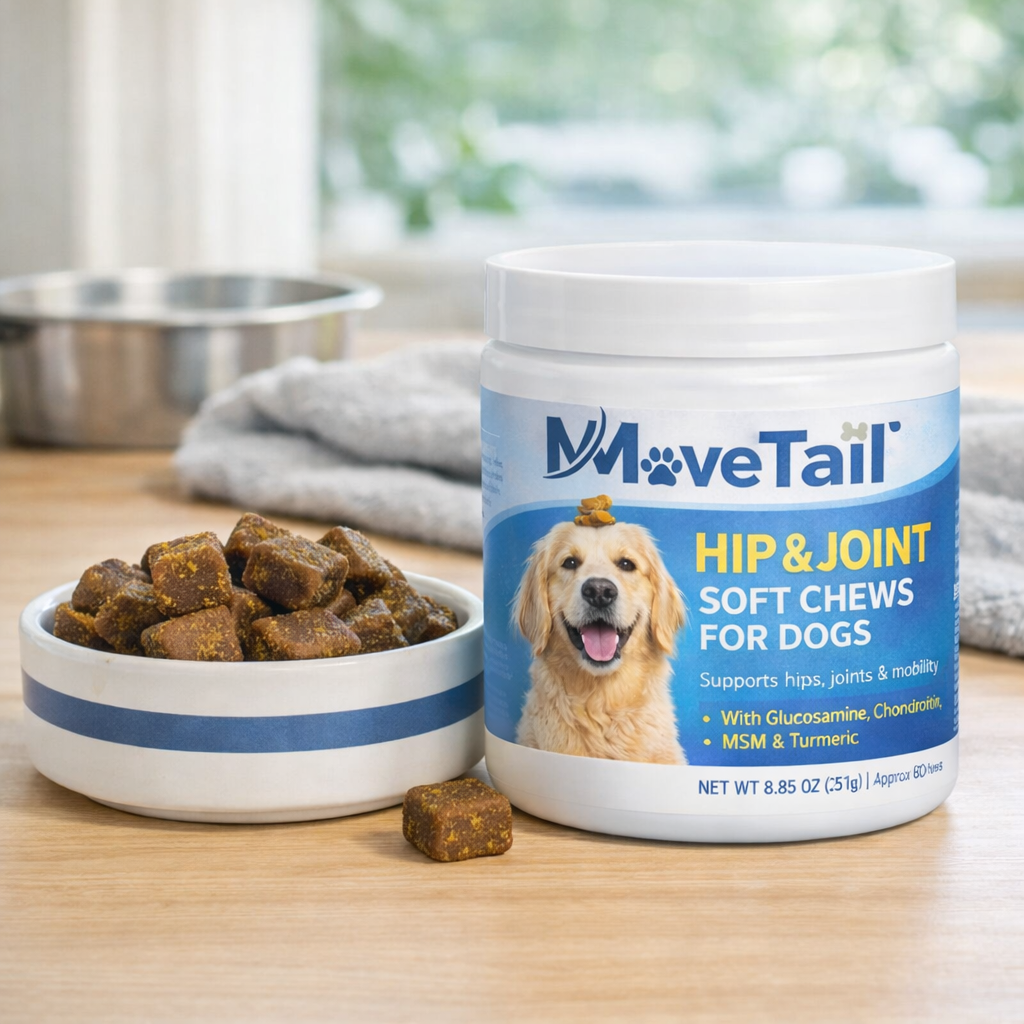 MoveTail Hip & Joint Soft Chews for Dogs