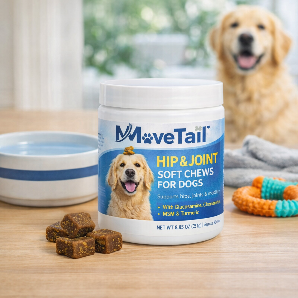 MoveTail Hip & Joint Soft Chews for Dogs
