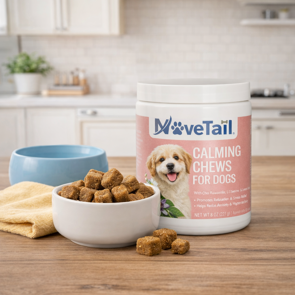 MoveTail Calming Chews for Dogs