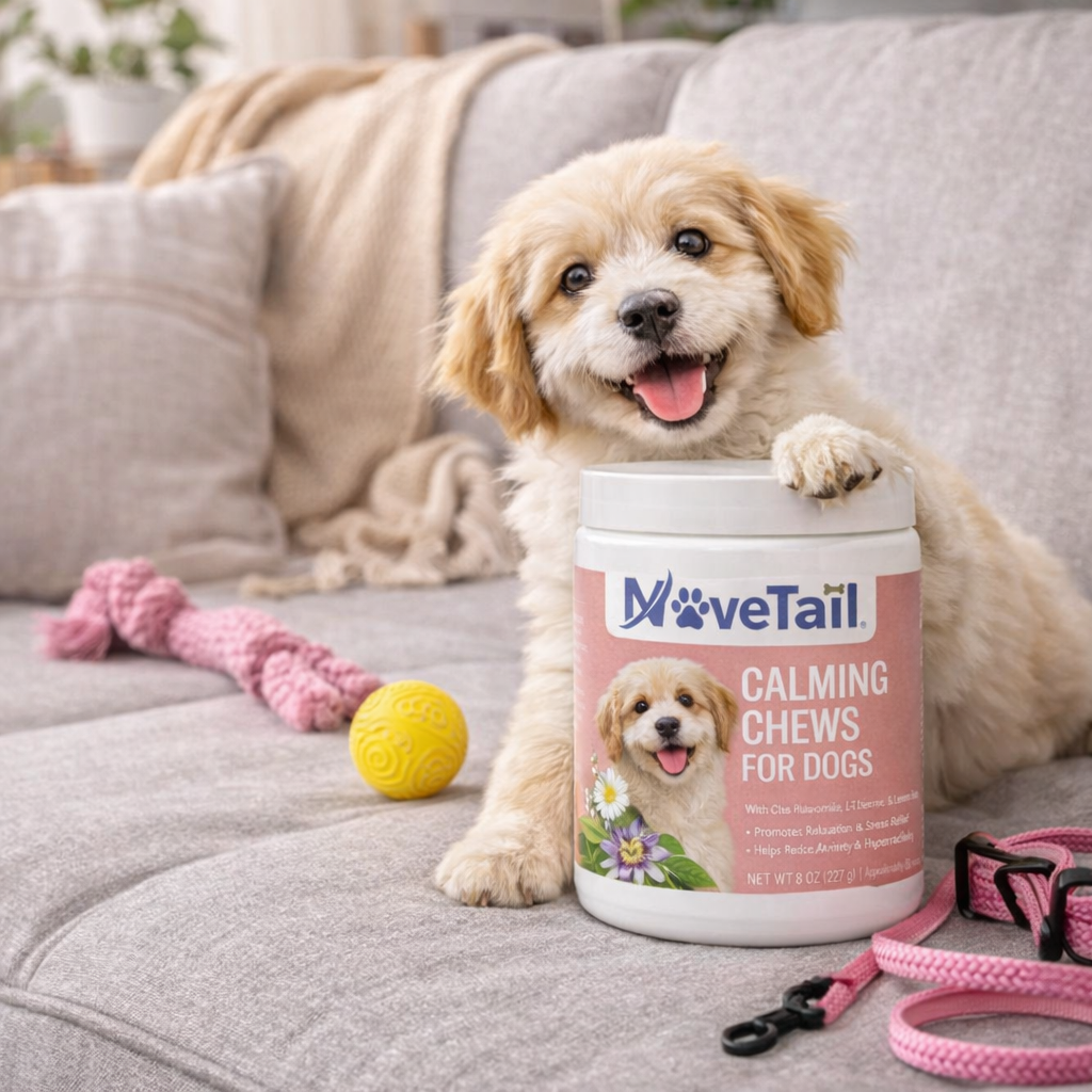 MoveTail Calming Chews for Dogs