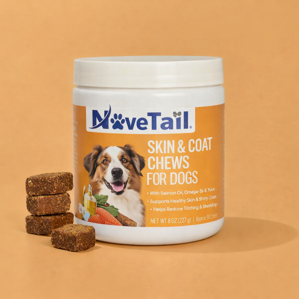 MoveTail Skin & Coat Chews for Dogs