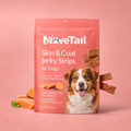 MoveTail Skin & Coat Jerky Strips for Dogs